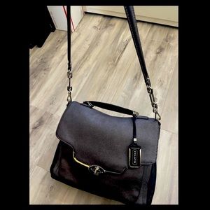 Graphite Coach Madison crossbody